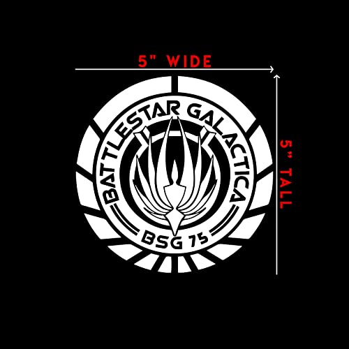 BSG Emblem Vinyl Sticker Decal for Notebook & Laptop - 5" x 4"