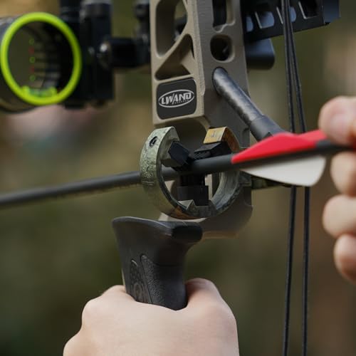 LWANO Small Camouflage Whisker Biscuit Arrow Rest for Compound Bow - Left/Right Hand