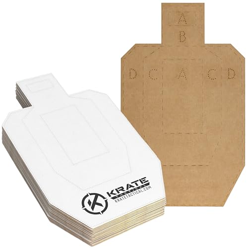 30" Competition Paper Shooting Targets - Cardboard Silhouette Set
