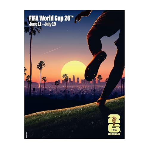 FIFA World Cup Magnet – Vibrant Los Angeles Design for Collectors