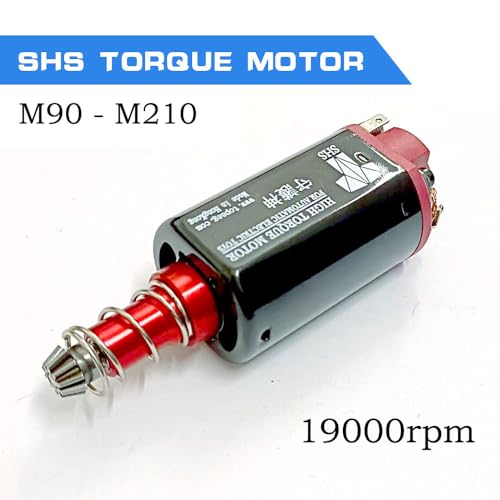 CHEEKON SHS Ultra Torque 480 Long-Axis AEG Motor, 19000 RPM, Strong NdFeB Magnets, M16/M4/MP5/G3/P90