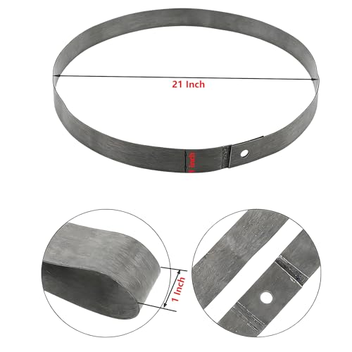 Heavy-Duty Motorcycle Rim Strips - 21" x 25mm Puncture Protection