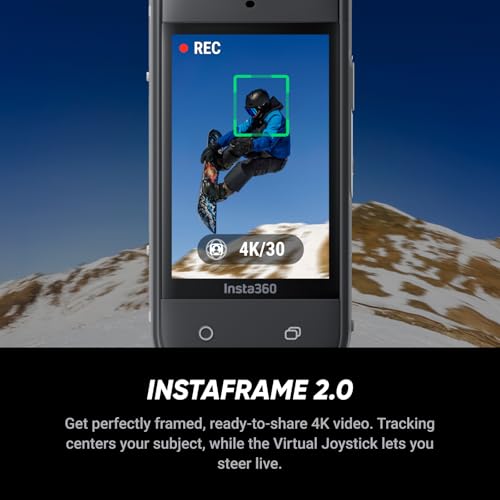 8K 360° Action Camera with Waterproof Design and Stabilization