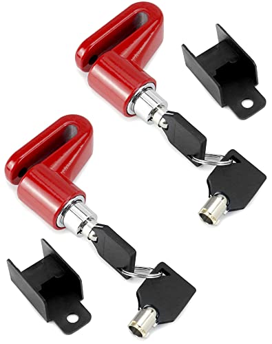 2 Pack Motorcycle Disc Brake Lock - Heavy Duty Anti-Theft Security