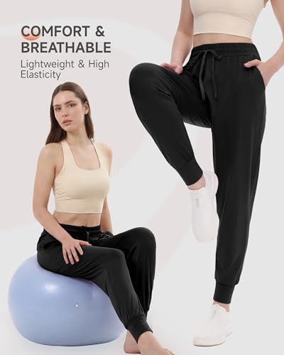 GAYHAY Joggers for Women with Pockets - Womens Sweatpants Lightweight