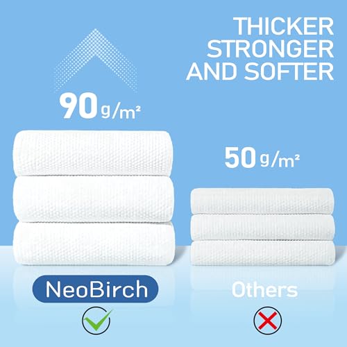 40 Pcs Disposable Compressed Face Towels - Travel Washcloths