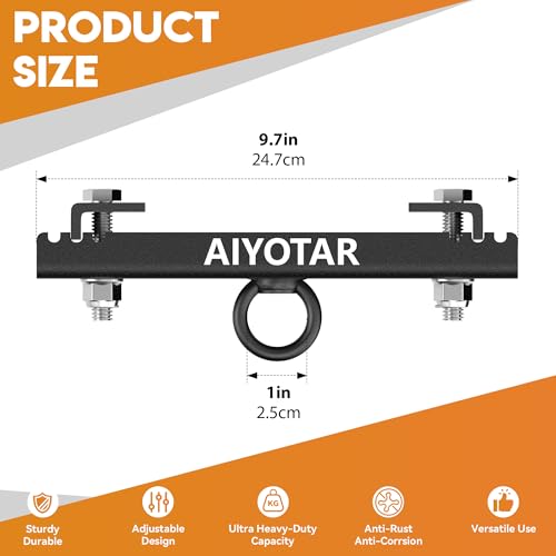 Heavy Duty I Beam Clamp Hanger for Boxing MMA Gym Training & Suspension