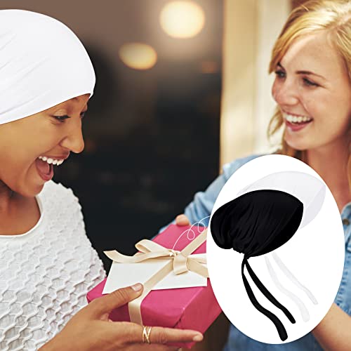 2 Pcs Non-Slip Hijab Undercap for Women - Ties Included