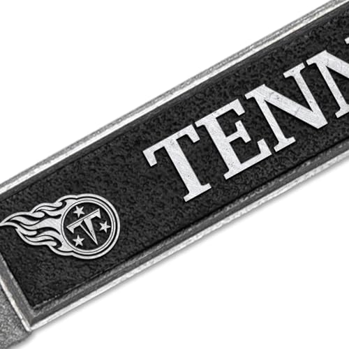 Tennessee Titans License Plate Frame - Antique Pewter 12" x 6"