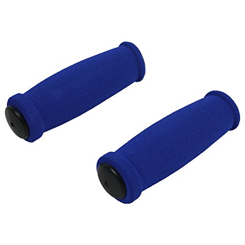 Foam Scooter Handlebar Grips - Blue Replacement Grips for 7/8" Bars