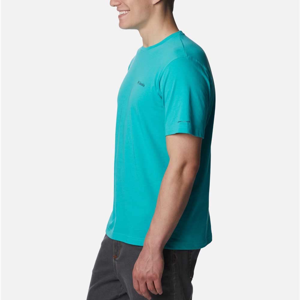 Columbia Men's Thistletown Hills Short Sleeve, Bright Aqua, 5X Tall