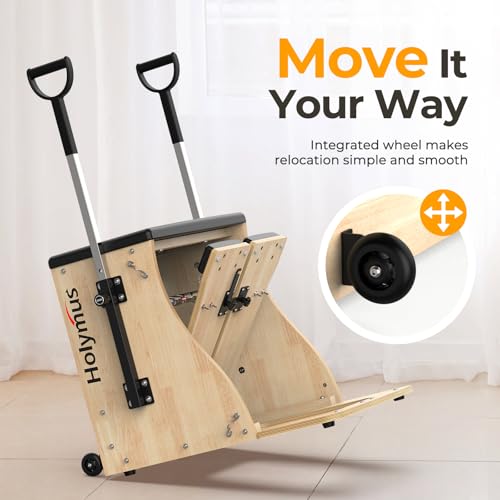 Pilates Chair with Adjustable Resistance Bands & Split Pedals