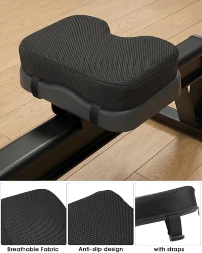 Memory Foam Rowing Machine Seat Cushion - Tailbone Pain Relief