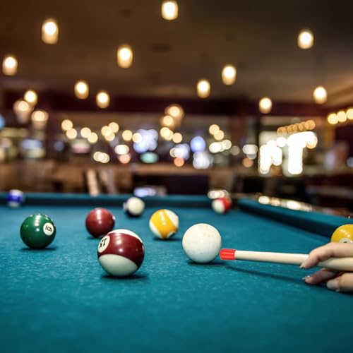 Billiard Cue Tip Protector - Blue Rubber Sleeve 13mm (5 Pcs)