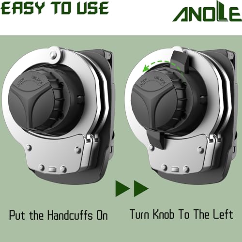 ANOLE Universal Handcuff Holster for Duty Belt, Fits Chain & Hinged Cuffs
