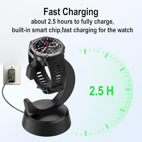 Universal Smartwatch Charging Dock for Amazfit T-Rex 3 & Balance Series