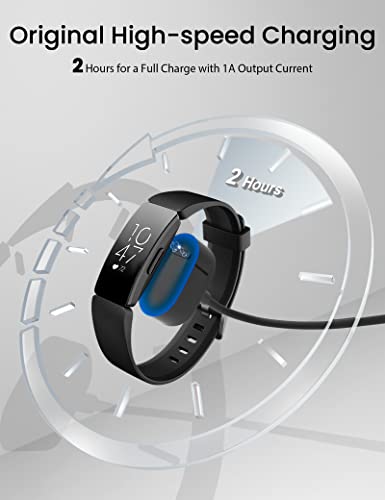 Smartwatch Charging Cable for Inspire, Inspire HR, and Ace 2 - 3.3ft