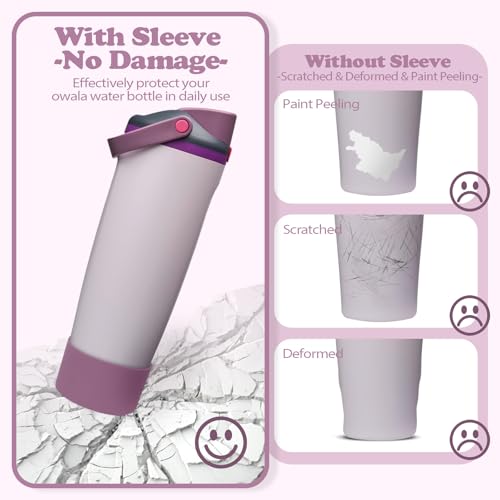 Silicone Boot for Owala 30oz & 40oz Bottles - Non-Slip, Scratch-Resistant