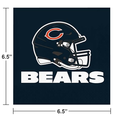 Chicago Bears Tailgating Kit - 48 Piece Set for 16 Fans