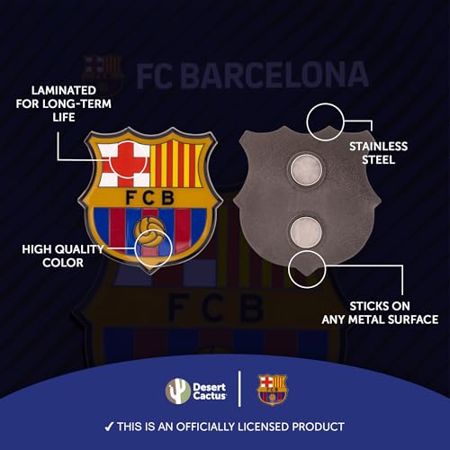 FC Barcelona Metal Magnet 3-Pack - Officially Licensed - One Size