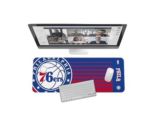 NBA Multifunctional Desk Mat - 31.5"x12" Non-Slip, Water-Resistant