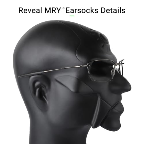 Mryok Replacement Earsocks for Oakley Whisker/Square Whisker/Juliet/Big Square Wire/A Wire Sunglasses - Options