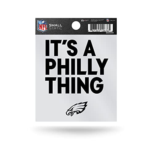 Philadelphia Eagles Die-Cut Decal Sheet - 5 Pack, 4" x 5", White