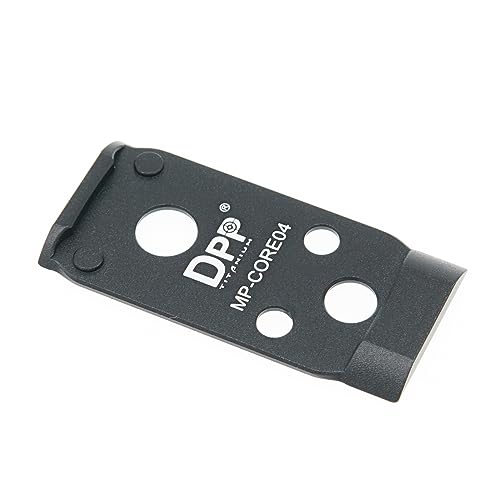 DPP Titanium Mount Plate for Smith & Wesson M2.0 Optics Ready 7075T6 Aluminum