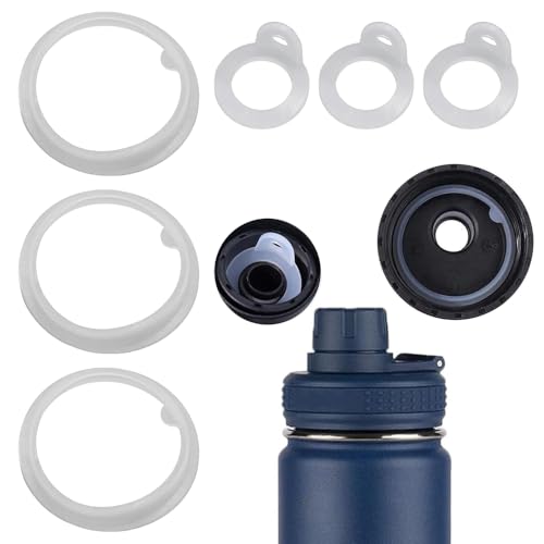 Replacement Gasket Set for Takeya Actives Water Bottles - 6 Pack