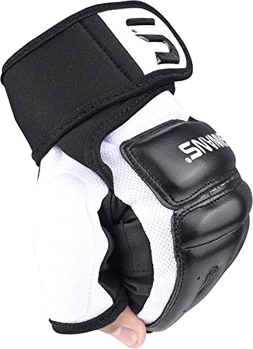SAWANS Punch Bag Boxing Gloves Karate Mitts MMA Body Combat Taekwondo