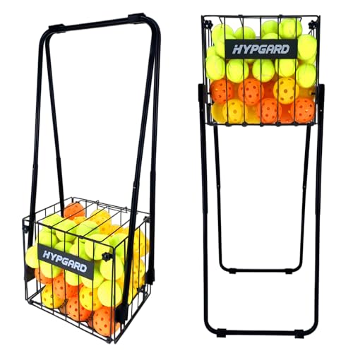 2-in-1 Pickleball & Tennis Ball Hopper - Foldable Collector