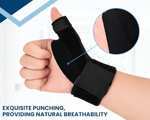 Thumb Brace for Arthritis Pain Relief - Right Hand L/XL, Breathable