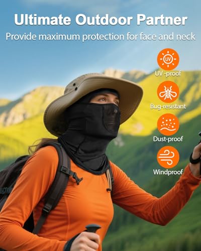 Cooling Balaclava Face Mask - Lightweight & Moisture-Wicking