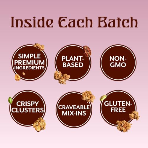 Cinnamon Raisin Granola - 12 oz Bag with Walnuts & Raisins