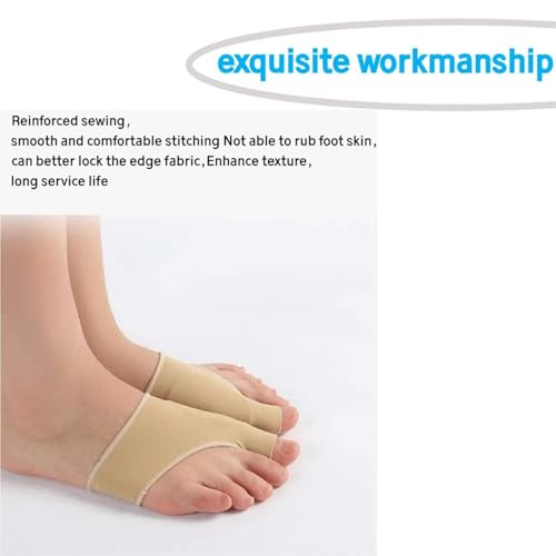 Bunion Relief Sleeves - 2 Pairs with Cushion Pads