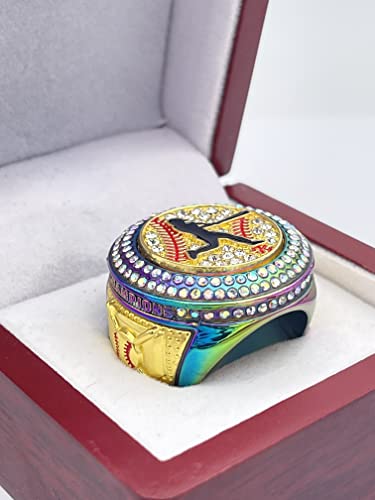 Baseball Softball Champion Ring - Assorted Colors & Gemstones