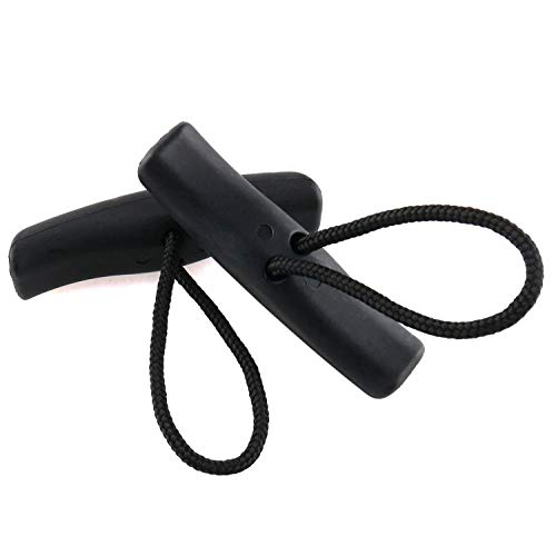 Heavy Duty Canoe Kayak Carry Handles - 2 Pack with Braided Cord