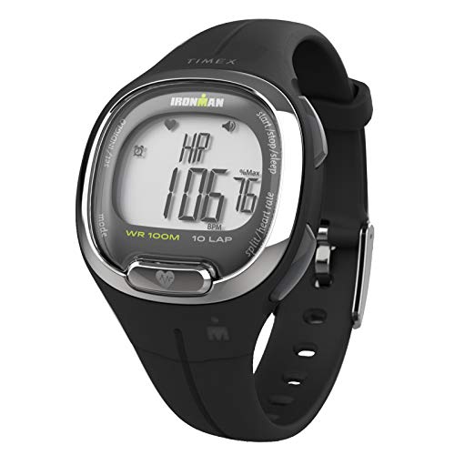 Timex Ironman Triathlon Transit+ Activity Tracking Watch - Black/Digital Gray/Black