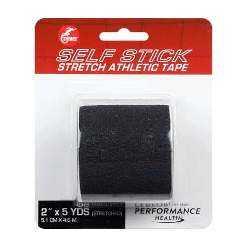 Eco-Flex Self-Stick Stretch Tape - Black, 2" x 5 Yards