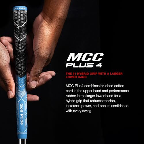 Midsize Golf Pride MCC Plus4 Golf Club Grip - Grey