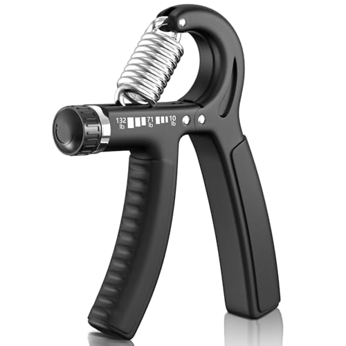 FitBeast Adjustable Grip Strengthener Black - Hand & Forearm Exercise Tool