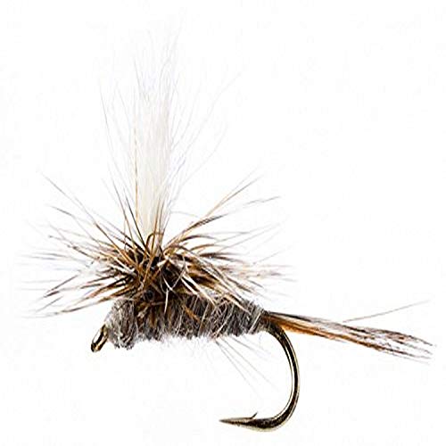 Adams Parachute Assortment - 12 Hand-Tied Trout Fishing Flies
