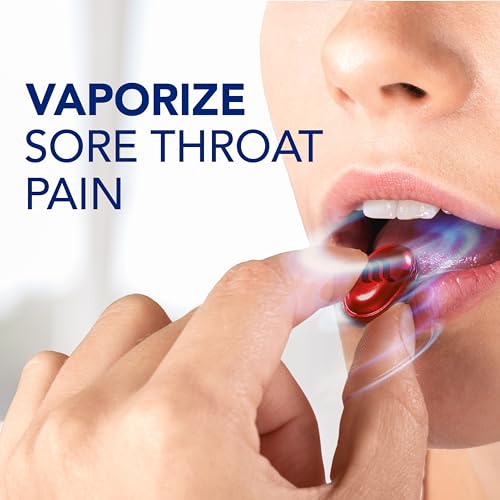 Vicks VapoCool Severe Medicated Sore Throat Drops - Cherry, 45 Count