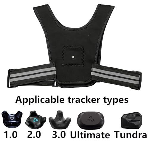 Adjustable Chest Strap for HTC Vive & Tundra Trackers - Secure VR Body Harness