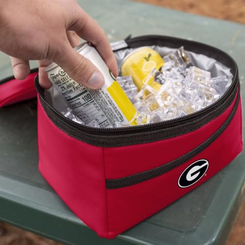 Georgia Bulldogs 6 Can Flex Cooler - Insulated & Portable