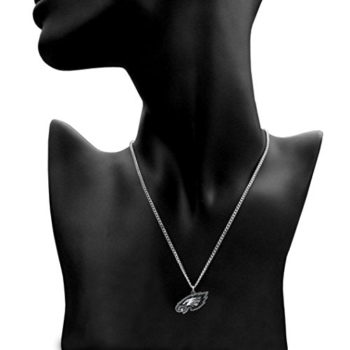 Philadelphia Eagles Women's Chain Necklace - 22 Inch Team Colors