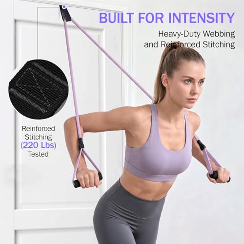 Heavy-Duty Resistance Band Door Anchor - Purple 1 Pack