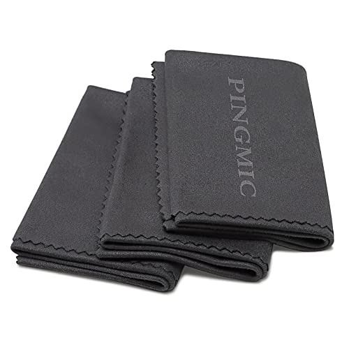 12"x12" Microsuede Gun Cleaning Cloth - 3 Pack, Reusable & Durable