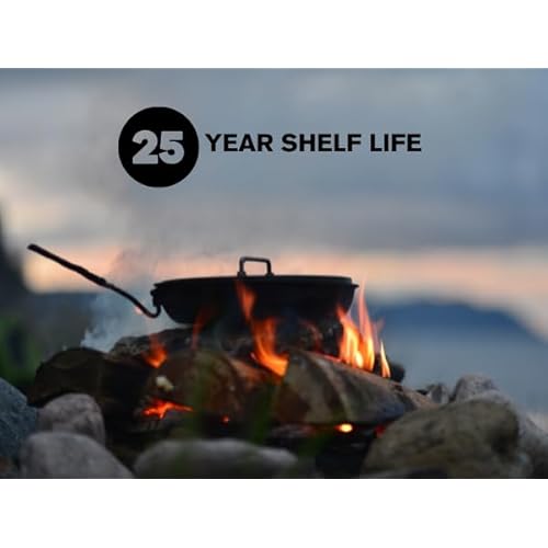 by Chuck Norris Roundhouse Provisions 3 Day, 26 servings Emergency Meal Kit, Grab-and-Go, Premade, Disaster Prep, Hiking, Survival, Adventure, Camping Food, 25 Year Shelf Life.