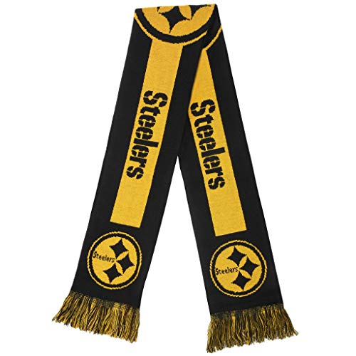 Pittsburgh Steelers Big Logo Scarf - One Size - Gold